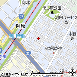 愛知県名古屋市西区あし原町286周辺の地図