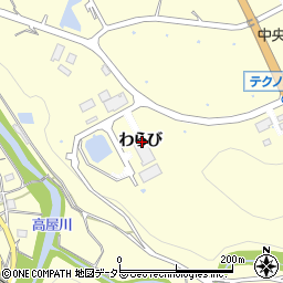 京都府船井郡京丹波町下山わらび周辺の地図