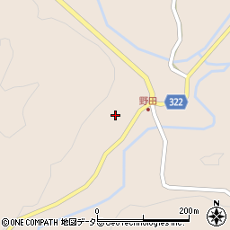 岡山県真庭市種841周辺の地図
