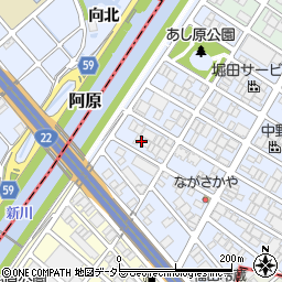 愛知県名古屋市西区あし原町285周辺の地図