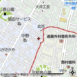 愛知県名古屋市西区あし原町122周辺の地図
