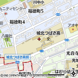 愛知県名古屋市北区福徳町長直周辺の地図