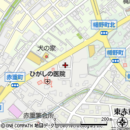 愛知県瀬戸市赤重町16-27周辺の地図