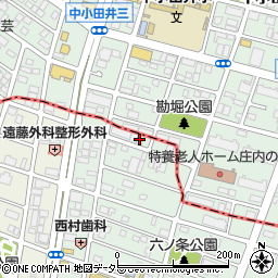 井上紙店周辺の地図
