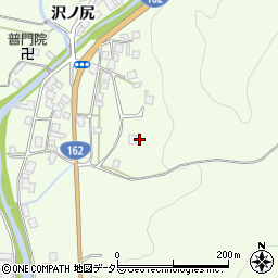 京都府京都市右京区京北上弓削町岩ケ鼻周辺の地図