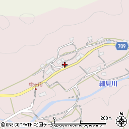 京都府福知山市三和町辻186周辺の地図