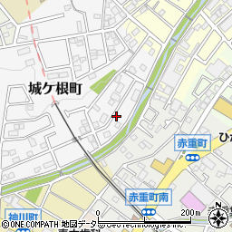 愛知県瀬戸市城ケ根町5-1周辺の地図