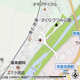 兵庫県丹波市市島町市島399周辺の地図