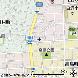 愛知県名古屋市守山区白沢町362周辺の地図