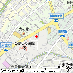 愛知県瀬戸市赤重町16-25周辺の地図