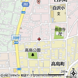 愛知県名古屋市守山区白沢町344-2周辺の地図