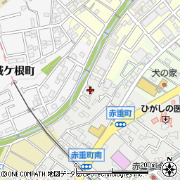 愛知県瀬戸市赤重町68周辺の地図