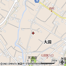 静岡県富士市大淵3450-3周辺の地図