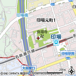 良福寺会館周辺の地図