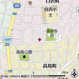 愛知県名古屋市守山区白沢町326周辺の地図