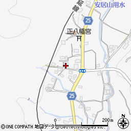 静岡県富士宮市安居山591周辺の地図