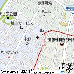 愛知県名古屋市西区あし原町128周辺の地図
