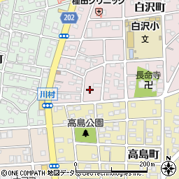 愛知県名古屋市守山区白沢町352周辺の地図