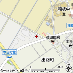 滋賀県彦根市本庄町362周辺の地図