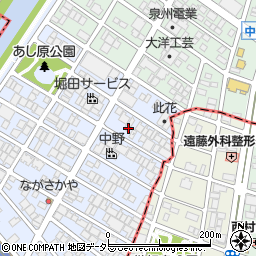 愛知県名古屋市西区あし原町118周辺の地図