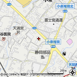 来来亭 富士宮店周辺の地図