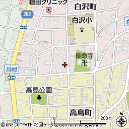 愛知県名古屋市守山区白沢町330周辺の地図