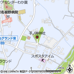 子ノ神神社周辺の地図
