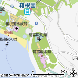芦ノ湖畔蛸川温泉龍宮殿別館周辺の地図