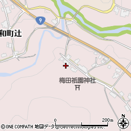 京都府福知山市三和町辻696周辺の地図