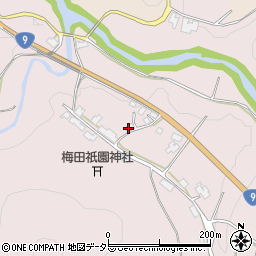 京都府福知山市三和町辻735周辺の地図