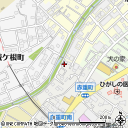 愛知県瀬戸市赤重町69周辺の地図