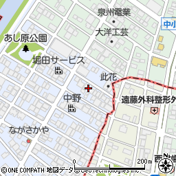 愛知県名古屋市西区あし原町130周辺の地図