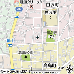愛知県名古屋市守山区白沢町329周辺の地図