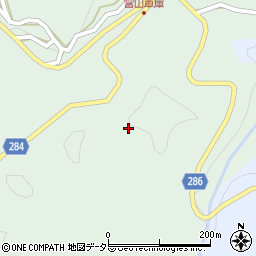 島根県大田市富山町山中2154周辺の地図