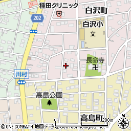 愛知県名古屋市守山区白沢町341周辺の地図