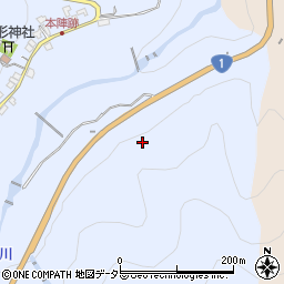 箱根新道（７月２６日より無料化）周辺の地図