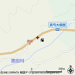 愛知県豊田市黒田町尾知周辺の地図