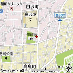 愛知県名古屋市守山区白沢町308周辺の地図