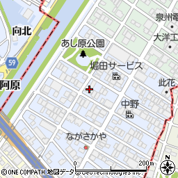 愛知県名古屋市西区あし原町195周辺の地図