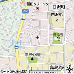 愛知県名古屋市守山区白沢町347周辺の地図