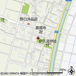 愛知県稲沢市平和町下三宅郷内周辺の地図