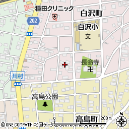 愛知県名古屋市守山区白沢町340周辺の地図