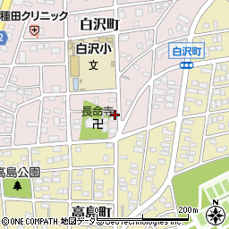 愛知県名古屋市守山区白沢町309周辺の地図