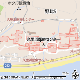 国立病院機構　久里浜医療センター周辺の地図