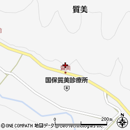 京都府船井郡京丹波町質美田中地3周辺の地図