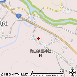 京都府福知山市三和町辻707周辺の地図