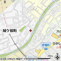 愛知県瀬戸市城ケ根町2周辺の地図