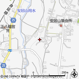 静岡県富士宮市安居山502周辺の地図