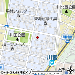東海機材株式会社　名古屋営業所周辺の地図
