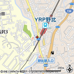 YRP野比駅周辺の地図